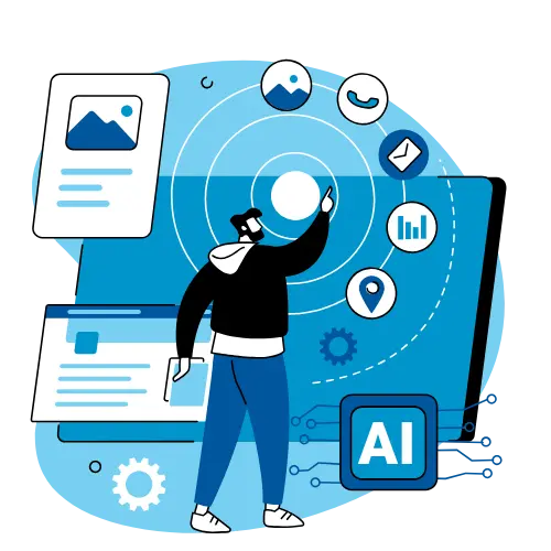 Illustration développement technologique
